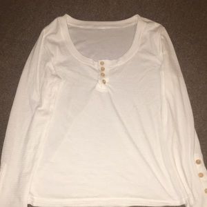 White long sleeve shirt